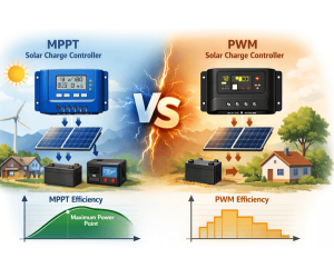 PWM बनाम MPPT सौर चार्ज नियन्त्रकहरू: कुन राम्रो छ?
